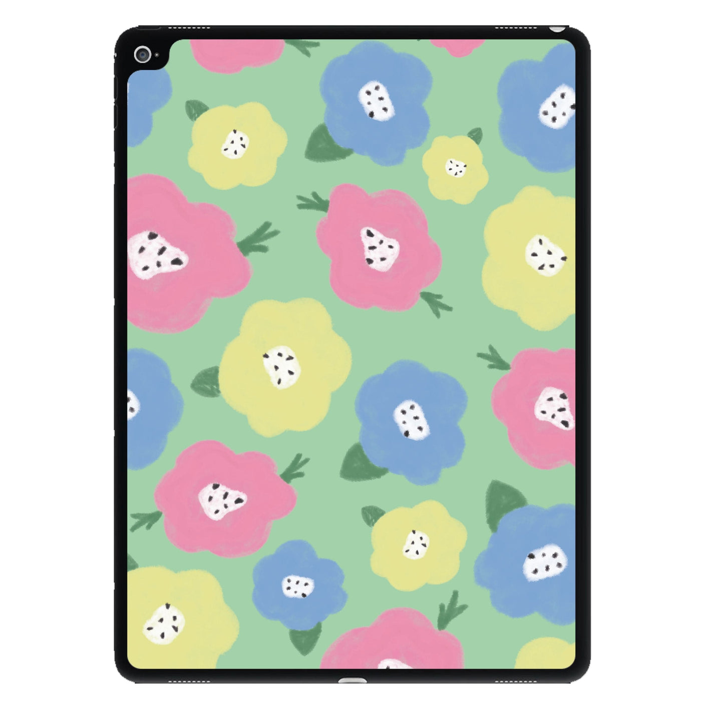 Painted Flowers - Floral Patterns iPad Case