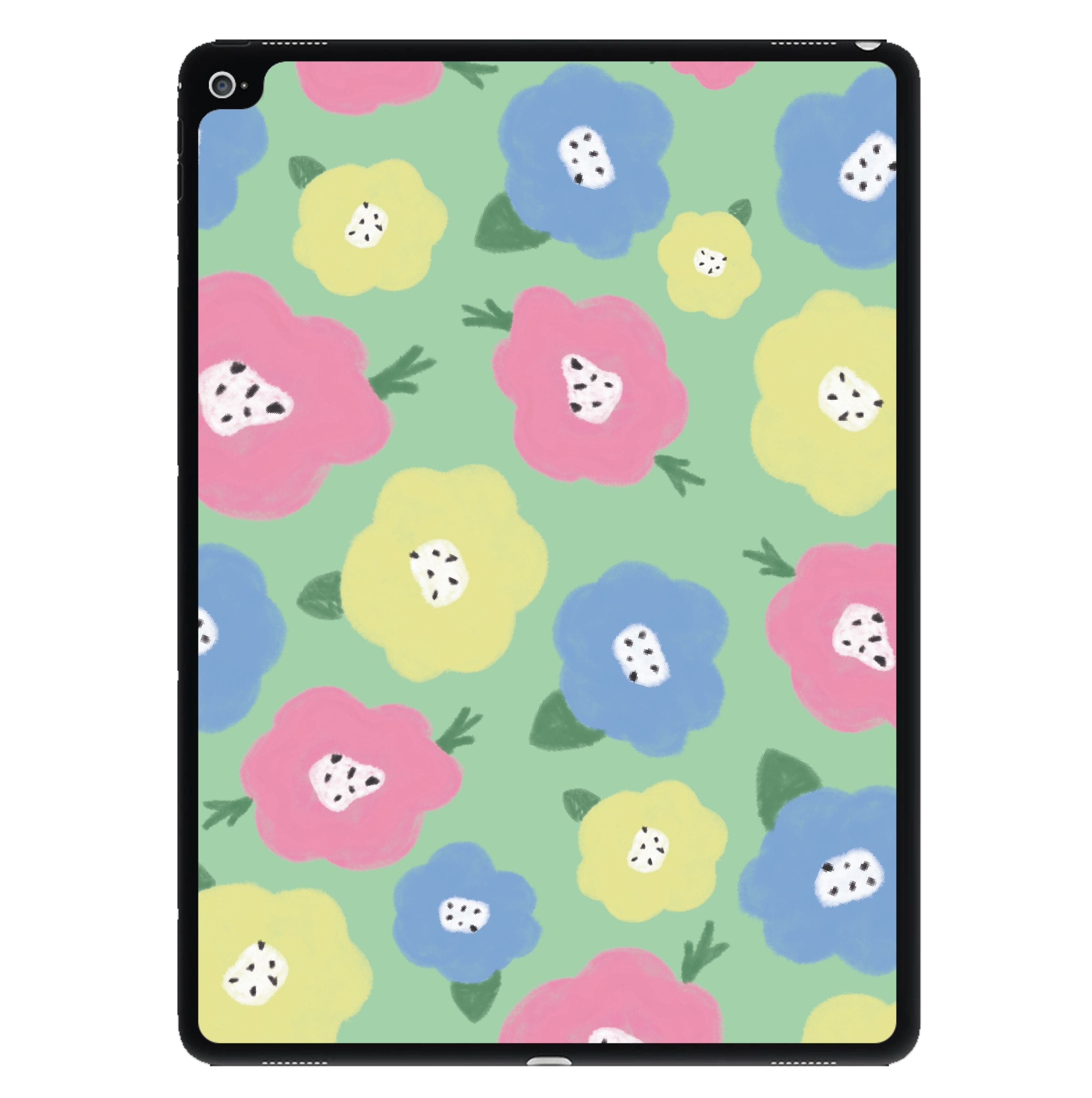 Painted Flowers - Floral Patterns iPad Case