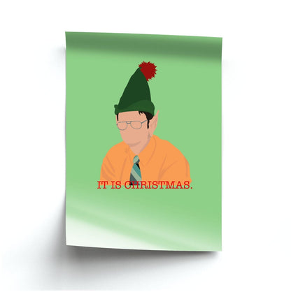 It Is Christmas Poster