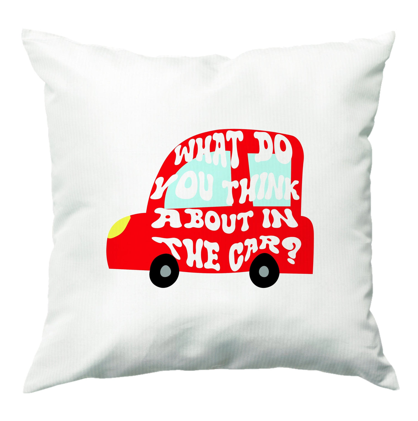 What Do You Think About In The Car? - Declan Mckenna Cushion
