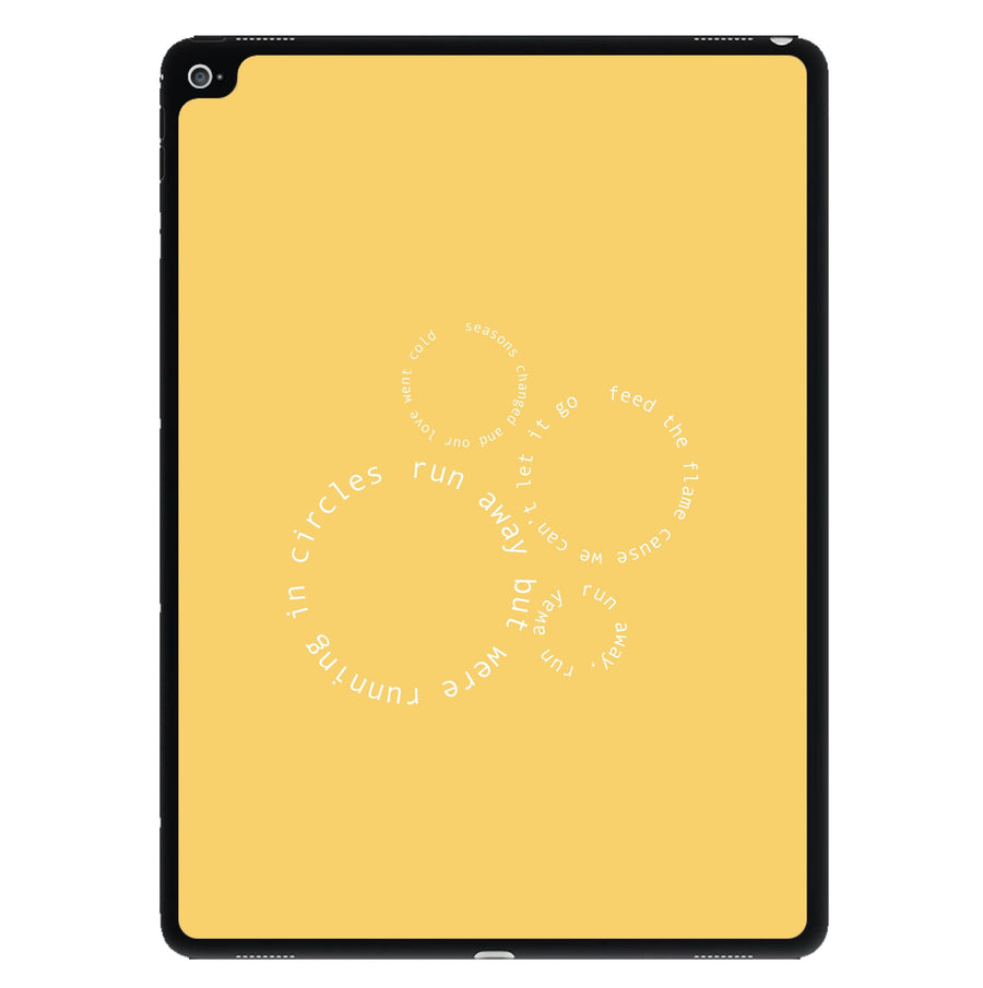 Running In Circles - Post Malone iPad Case