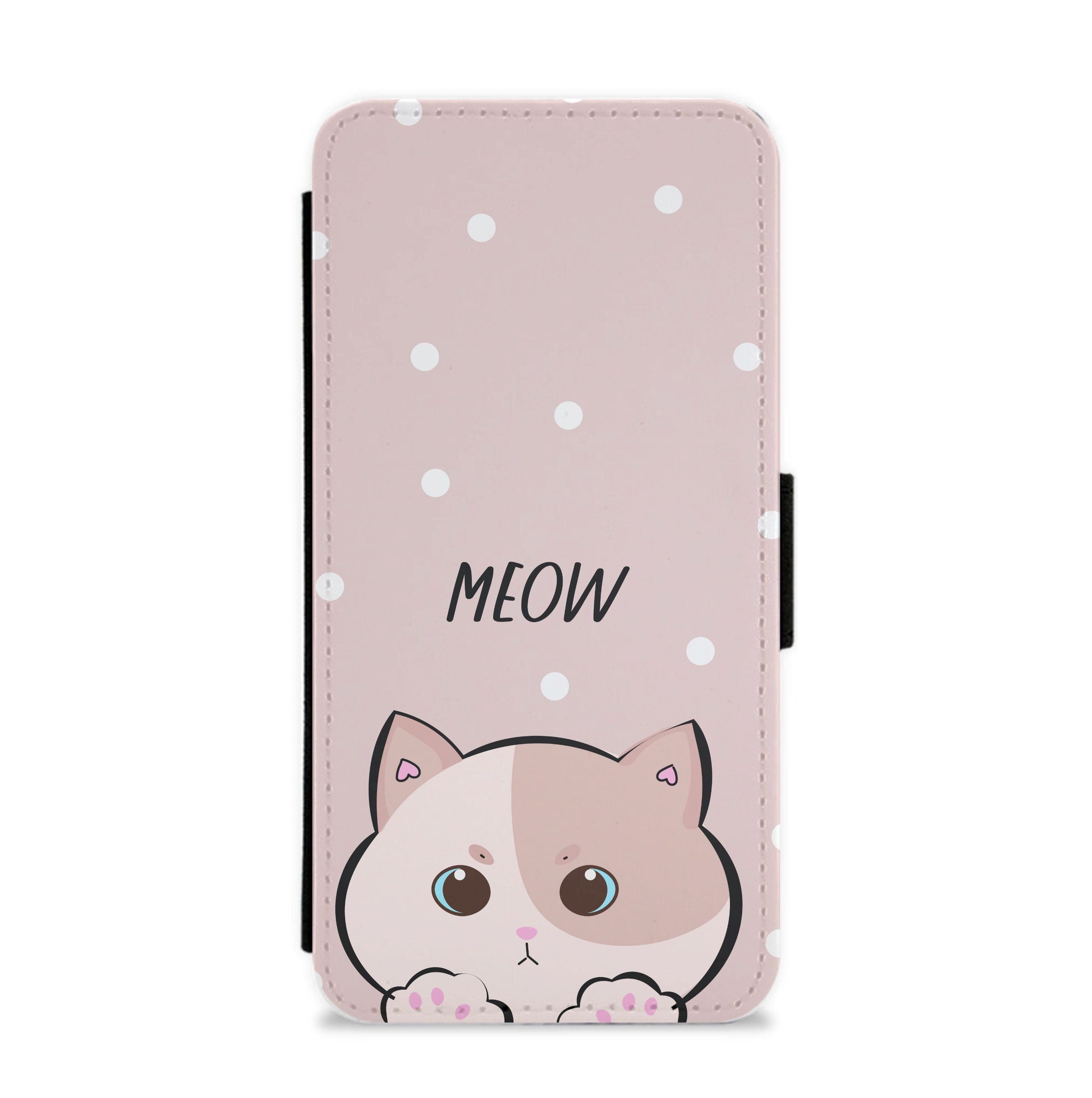 Pale Cat - Cats Flip / Wallet Phone Case