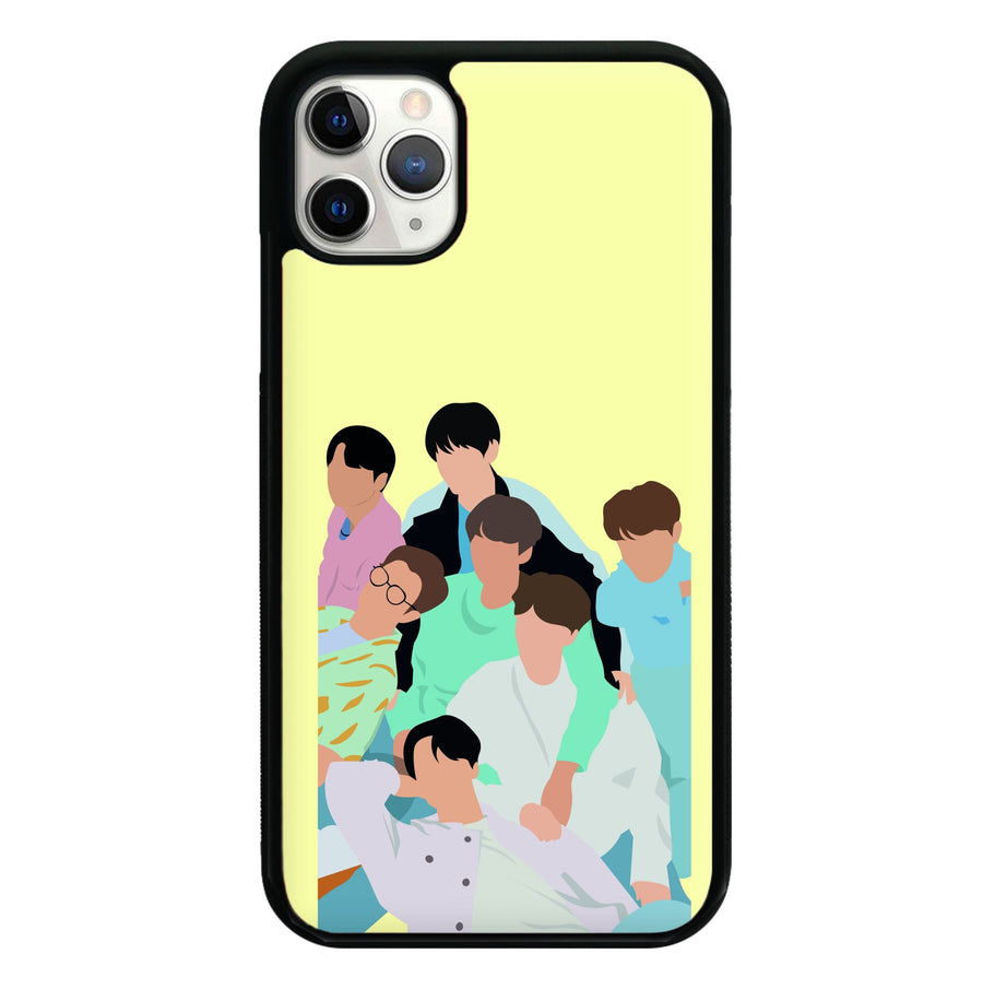 Band Members Of BTS Phone Case