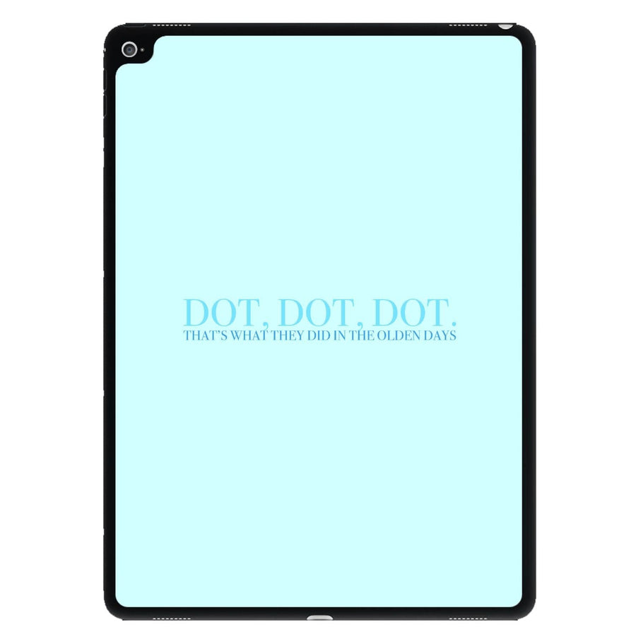 Dot, Dot, Dot - Mamma Mia iPad Case