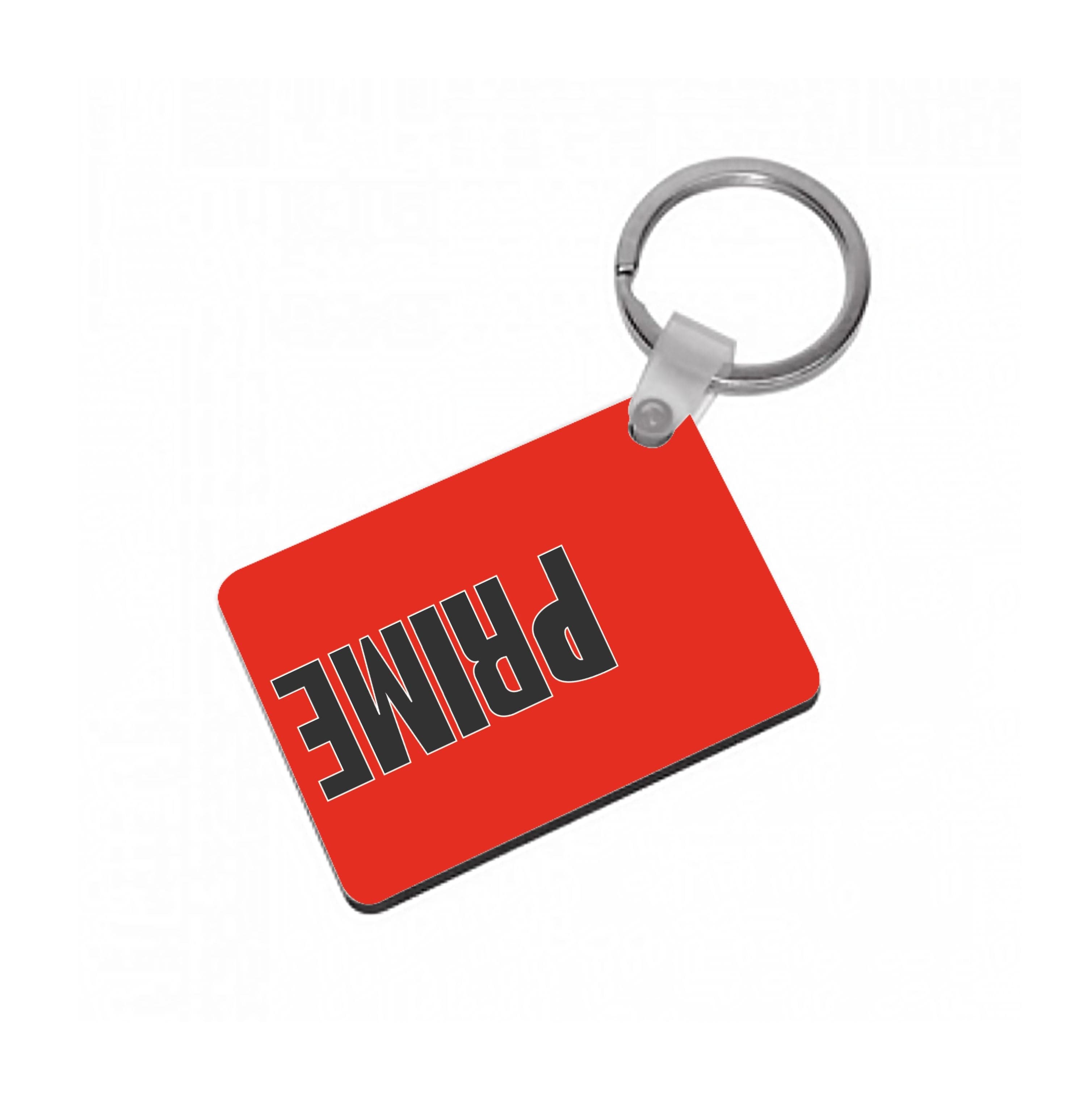 Prime - Red Keyring