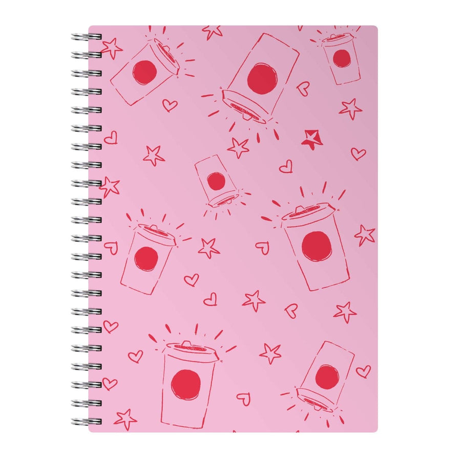 Coffee Pattern - Emma Chamerlain Notebook