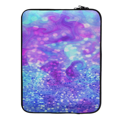 Glitter Swirl, Tumblr Stlye Laptop Sleeve