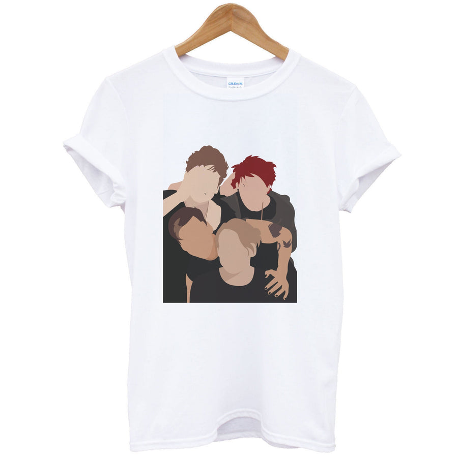 The Band - 5 Seconds Of Summer T-Shirt