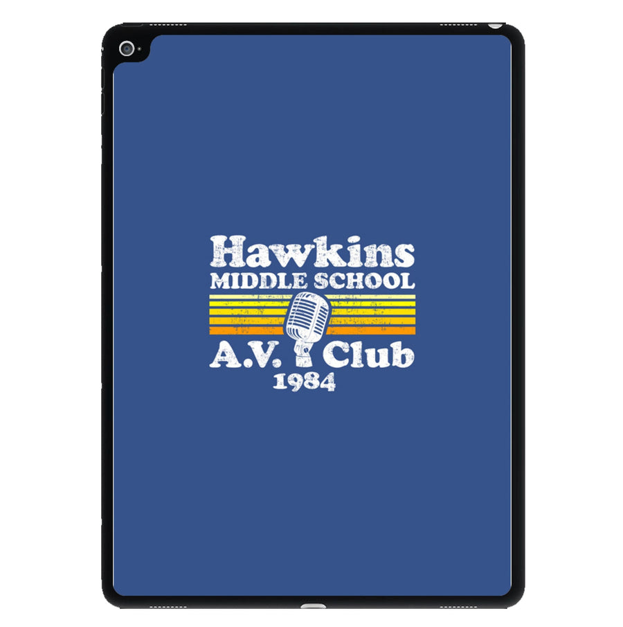 Hawkins Middle School AV Club - Stranger Things iPad Case