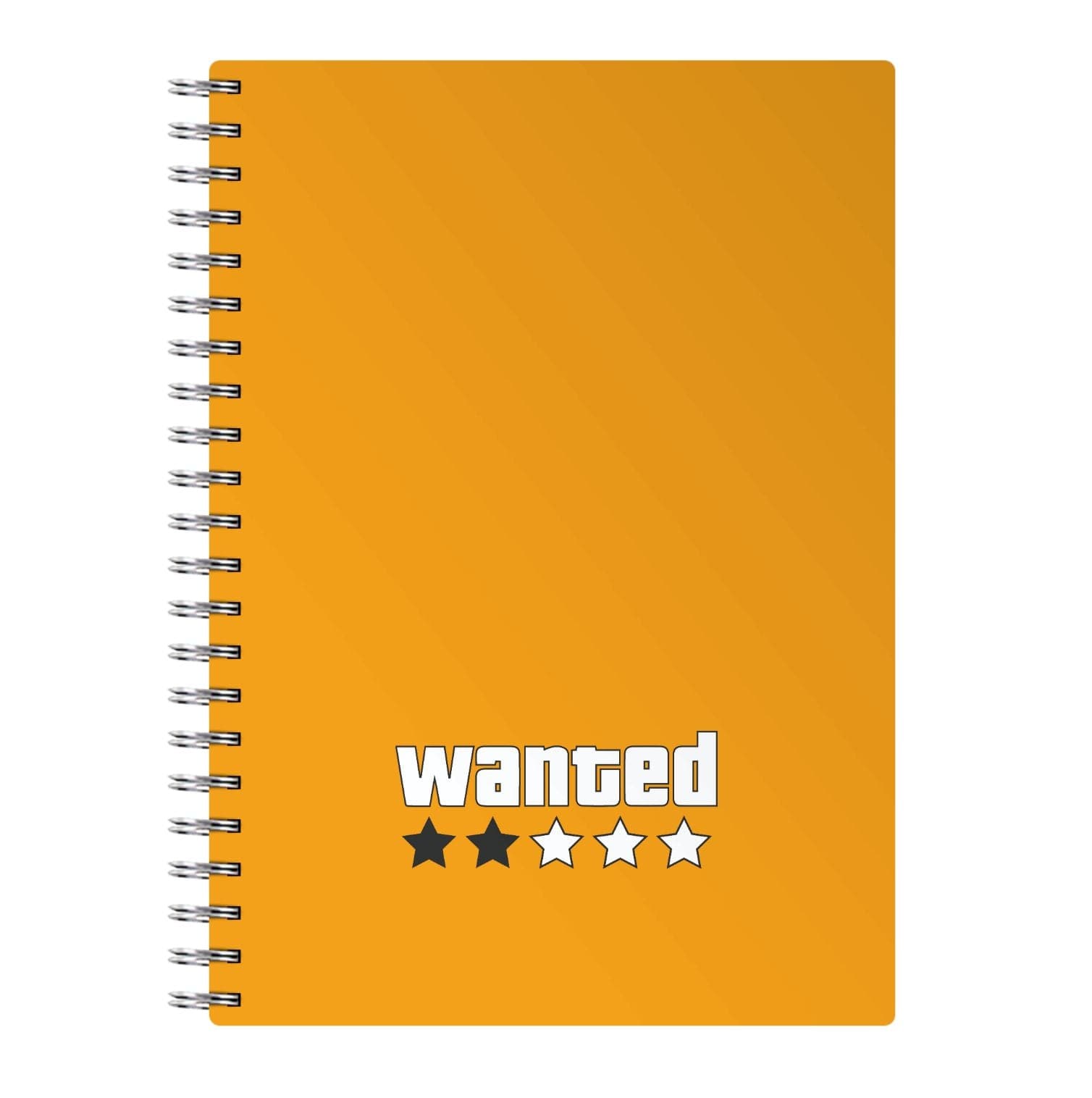 Wanted - Video Game Notebook