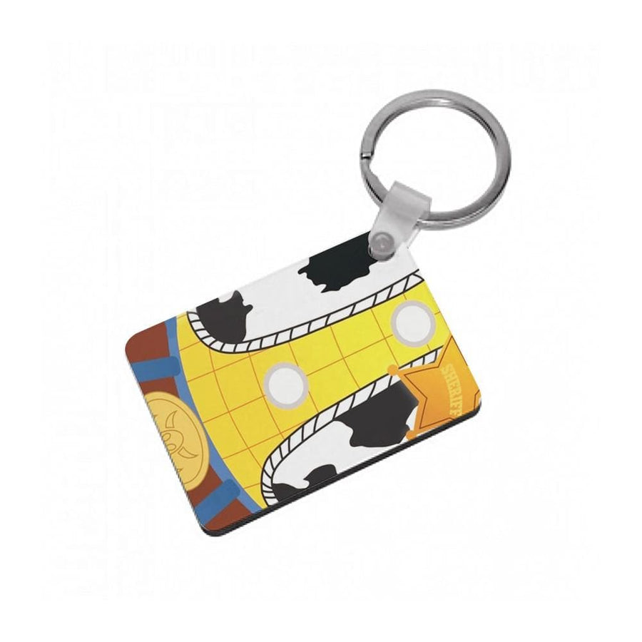 Woody Costume - Toy Story Keyring - Fun Cases