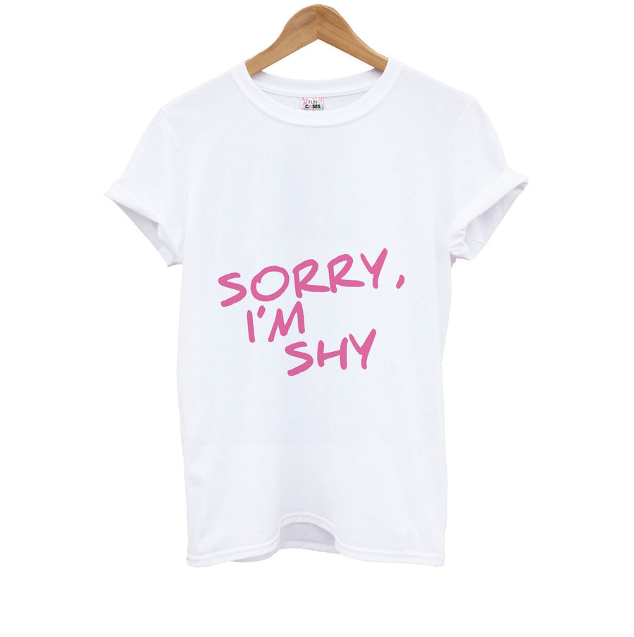 Sorry, I'm Shy - Nessa Barrett Kids T-Shirt
