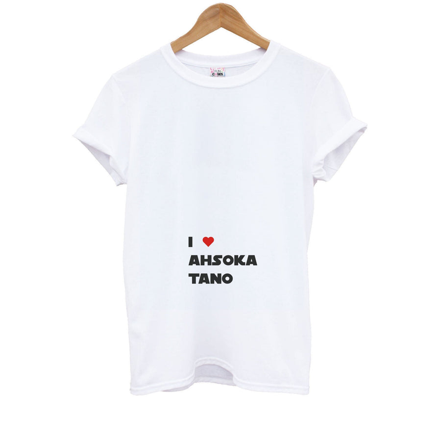 I Love Ahsoka Tano - Tales Of The Jedi  Kids T-Shirt