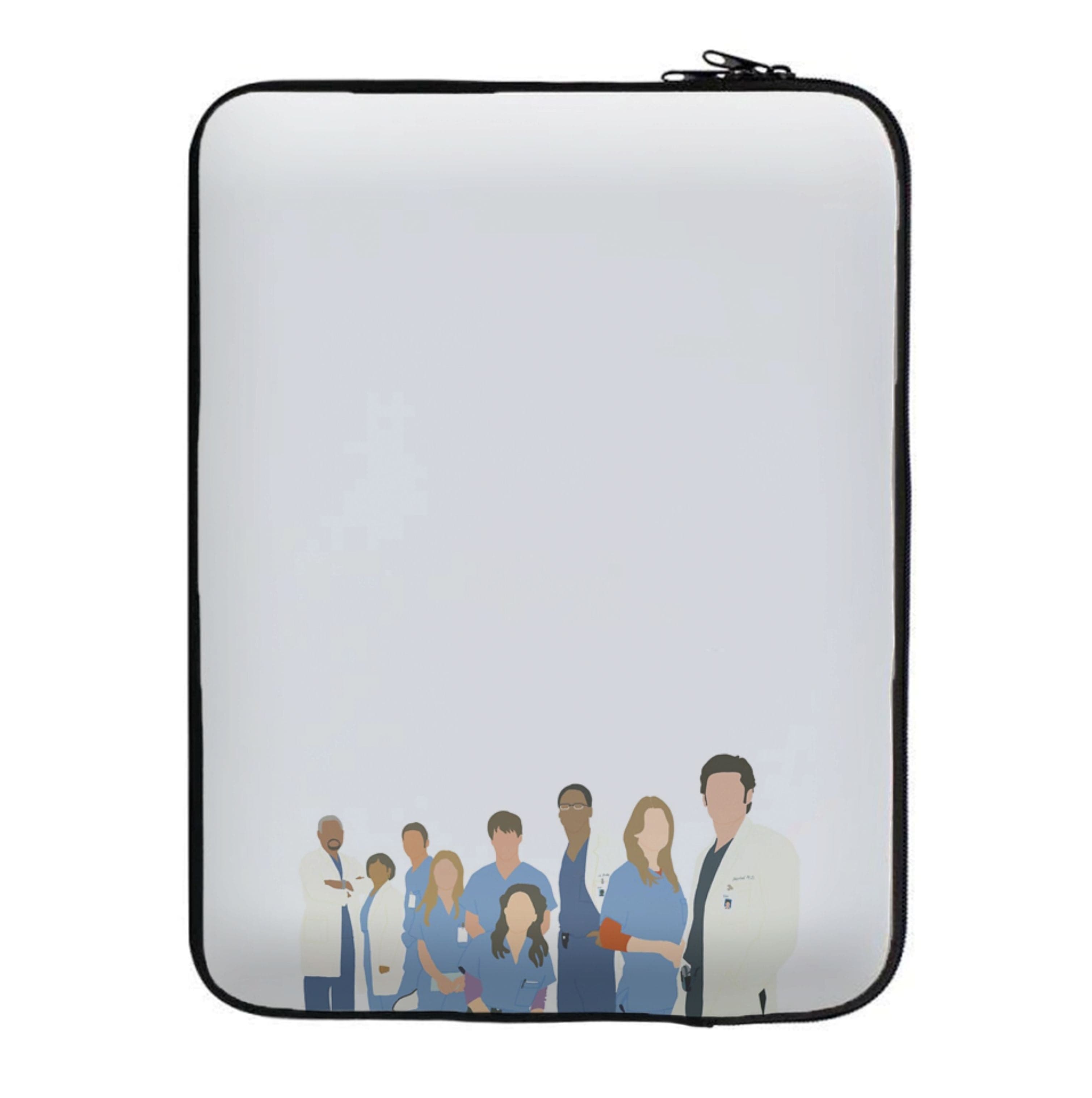 Cartoon Crew - Grey's Laptop Sleeve