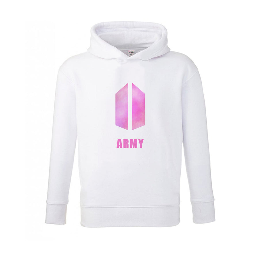 BTS Army Pink  - BTS Kids Hoodie