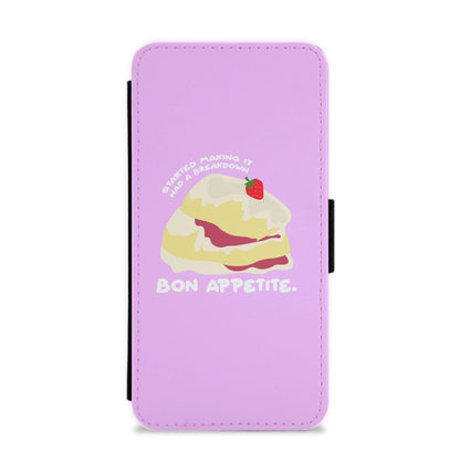 Bon Appetite - British Pop Culture Flip / Wallet Phone Case