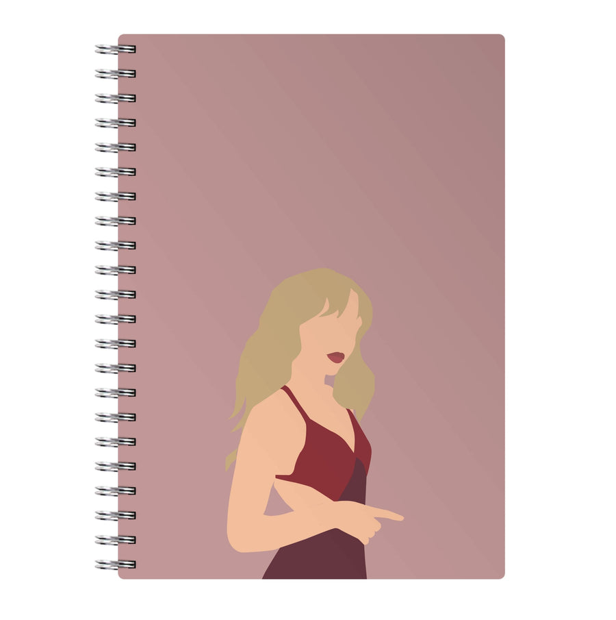 All Red - Sabrina Carpenter Notebook