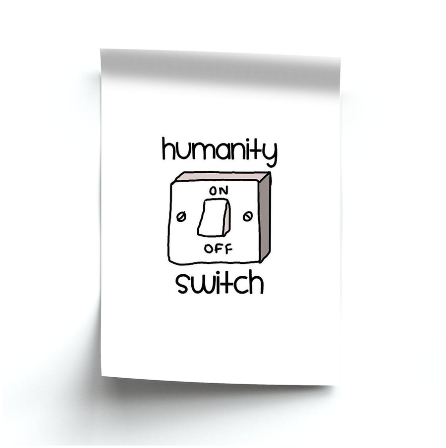 Humanity Switch - Vampire Diaries Poster