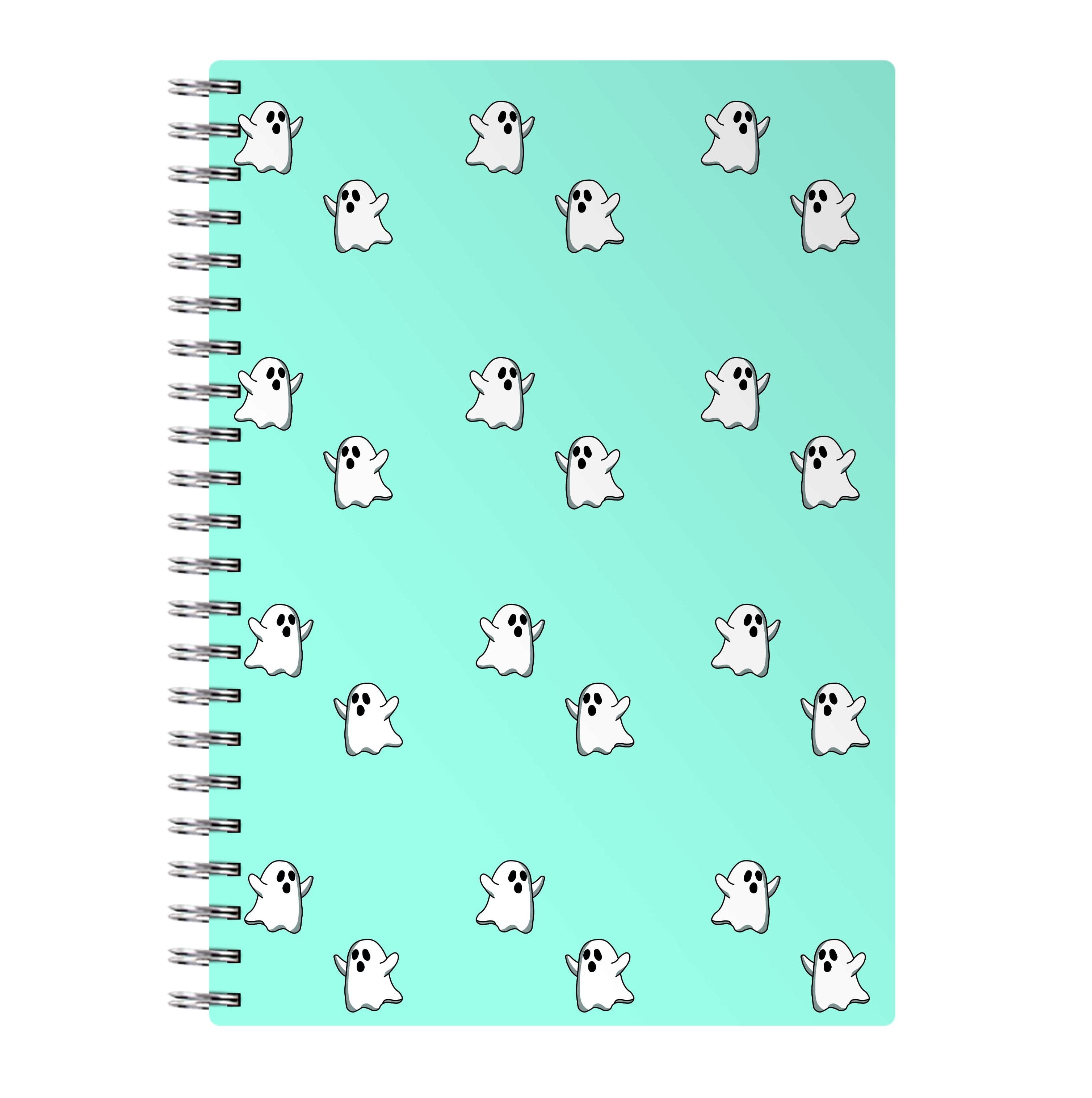 Ghost Pattern - Halloween Notebook