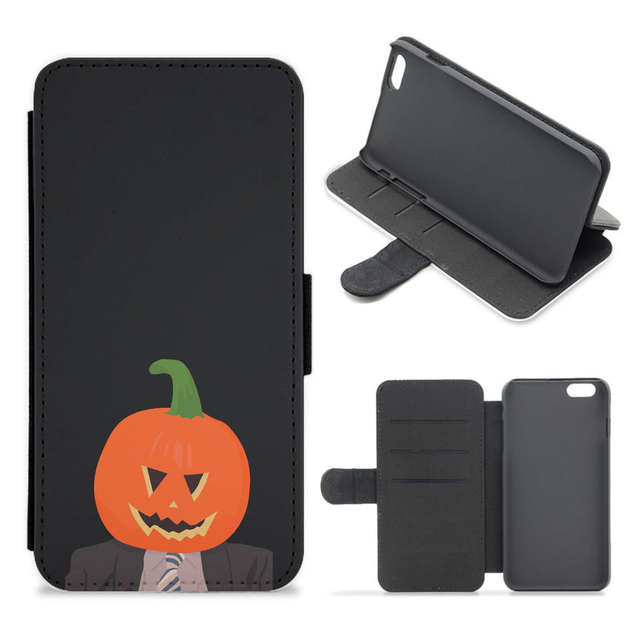 Pumpkin - The Office Flip / Wallet Phone Case