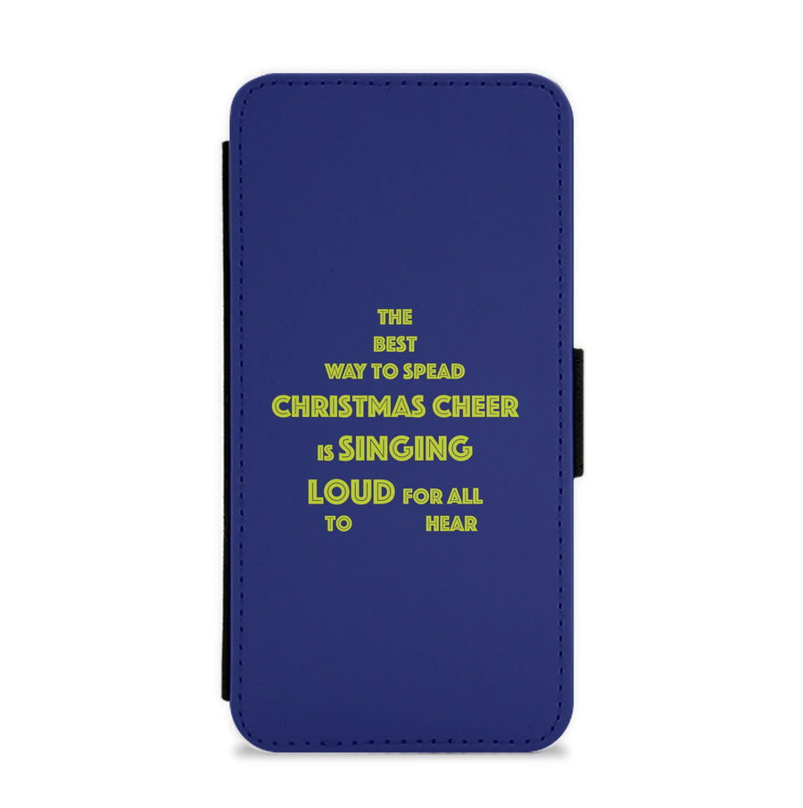 Christmas Cheer - Elf Flip / Wallet Phone Case