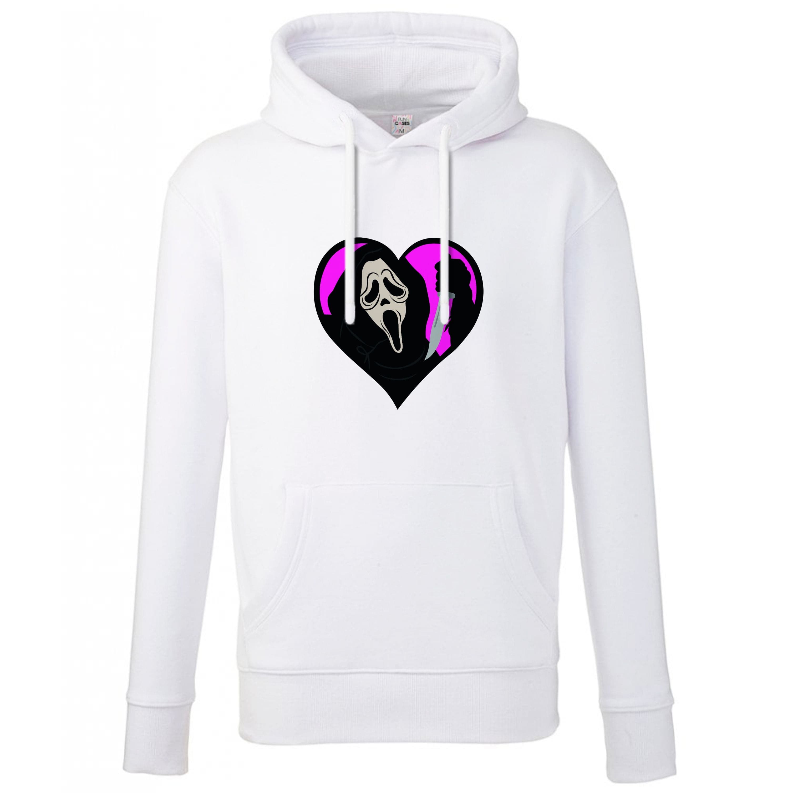 Heart face - Halloween Hoodie