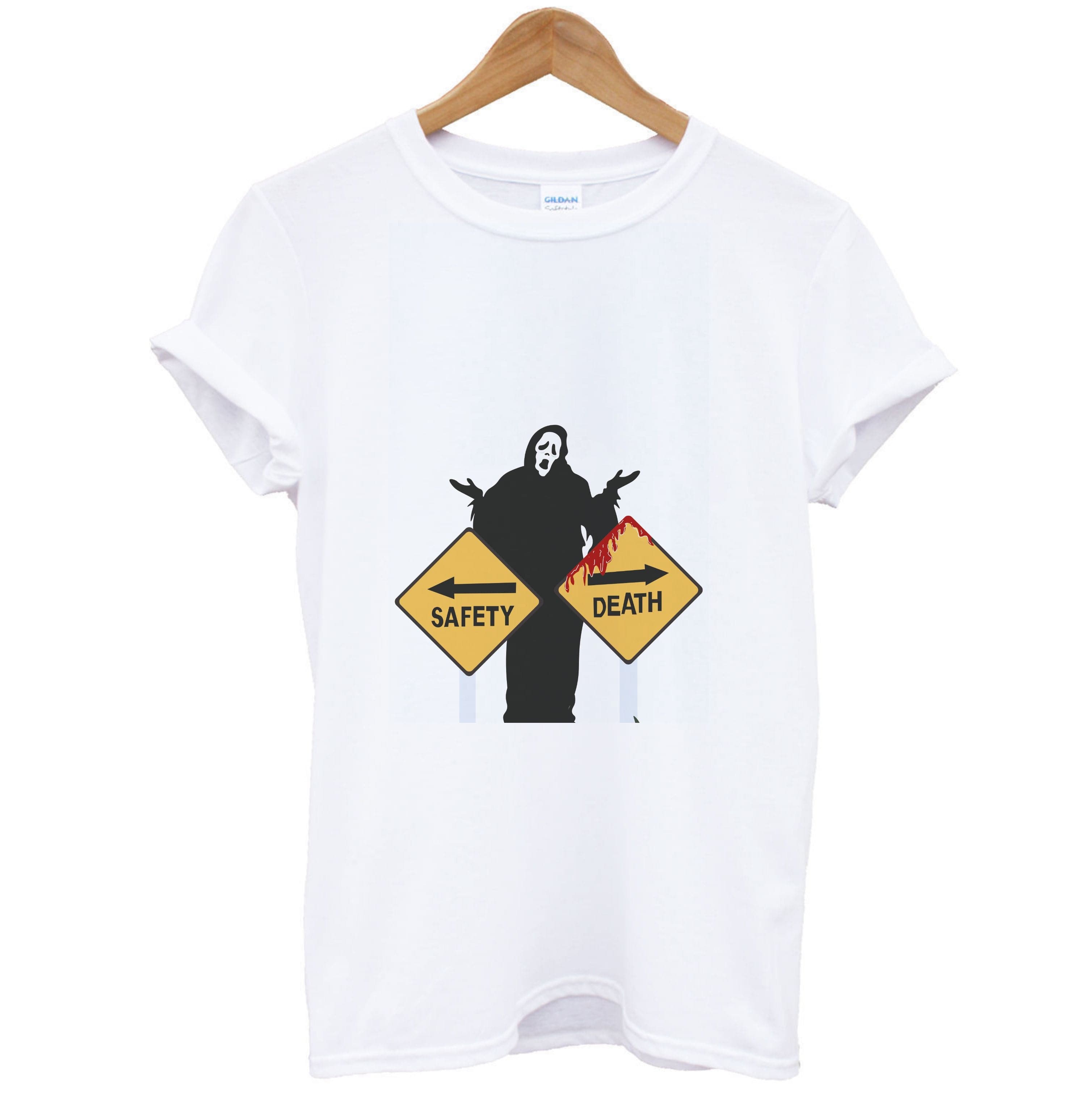 Safety Or Death - Scream T-Shirt