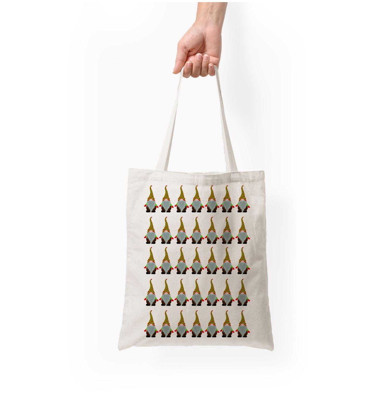 Gonks - Christmas Patterns Tote Bag