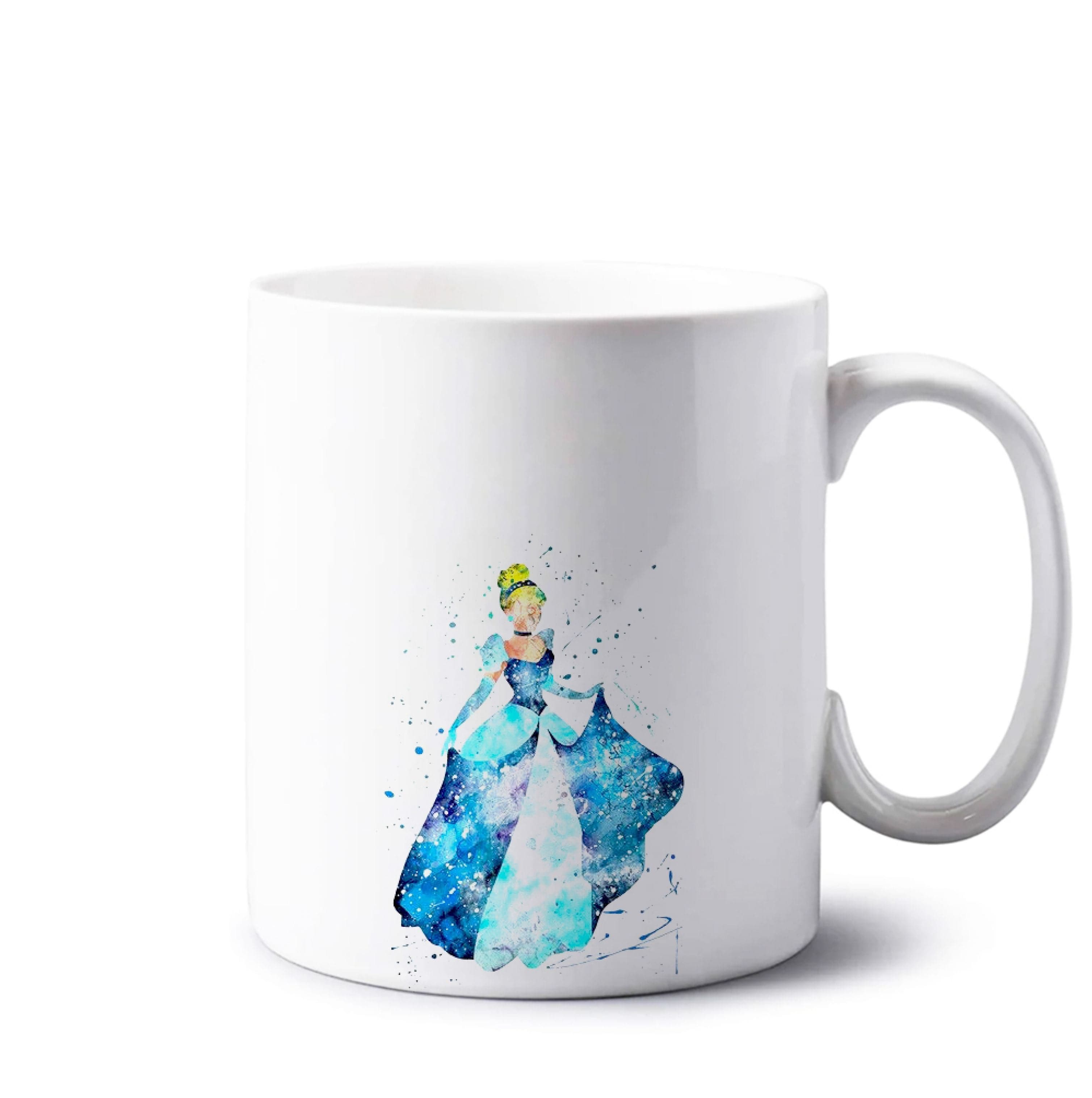 Watercolour Cinderella Fairytale Mug