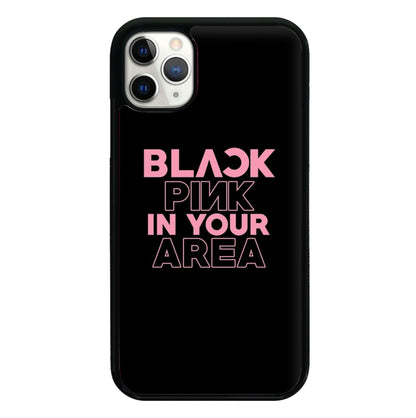 Girl K-Pop Band In Your Area - Black Phone Case