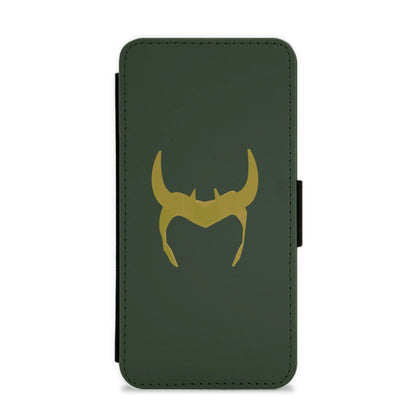 The Horned Helmet Flip / Wallet Phone Case