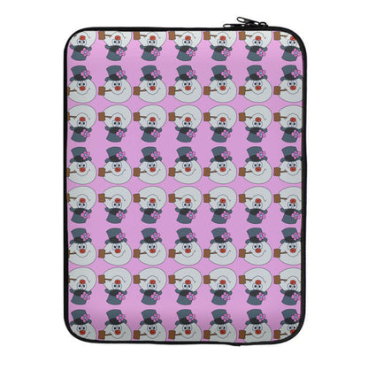 Pattern - Snowman Laptop Sleeve