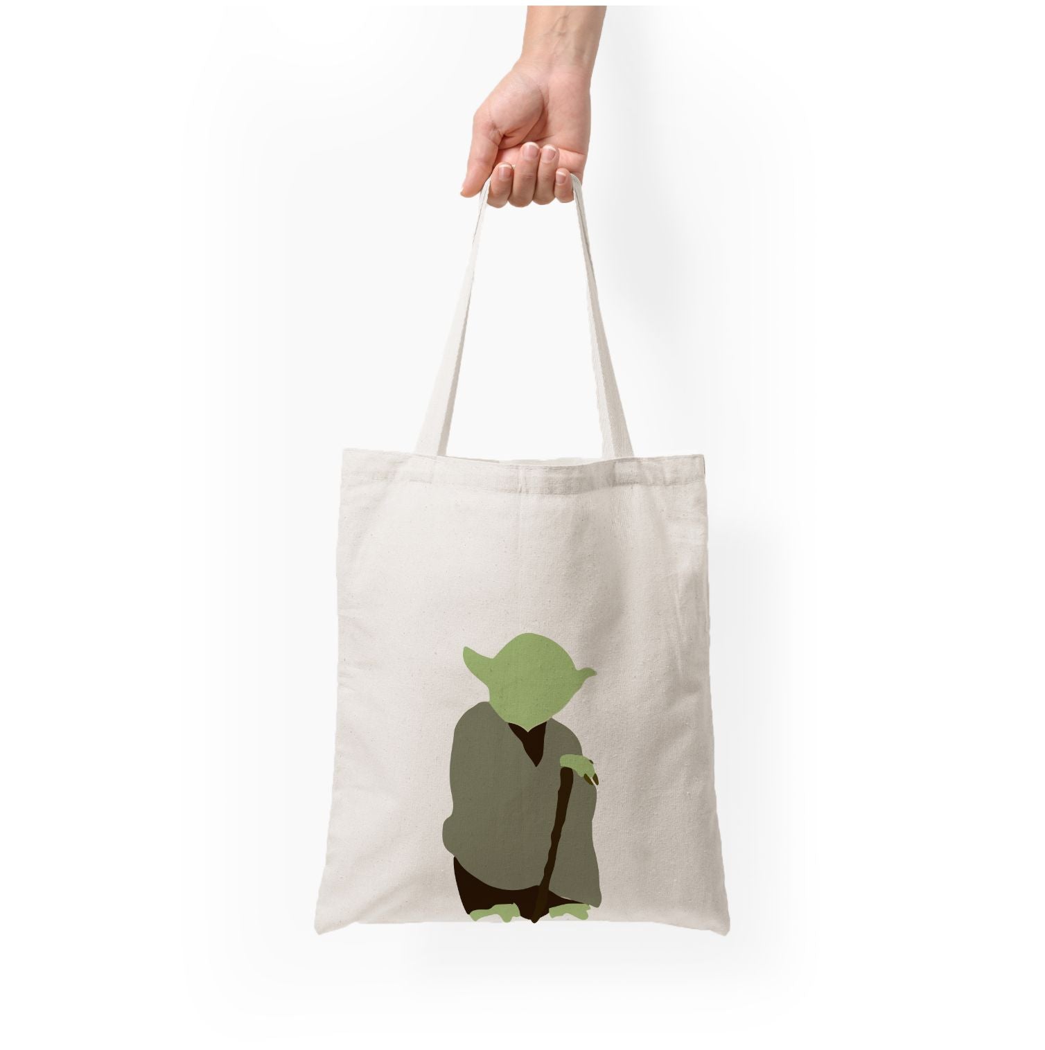 Yoda Faceless Tote Bag