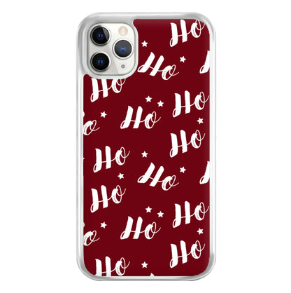 Ho Ho Ho Christmas Pattern Phone Case