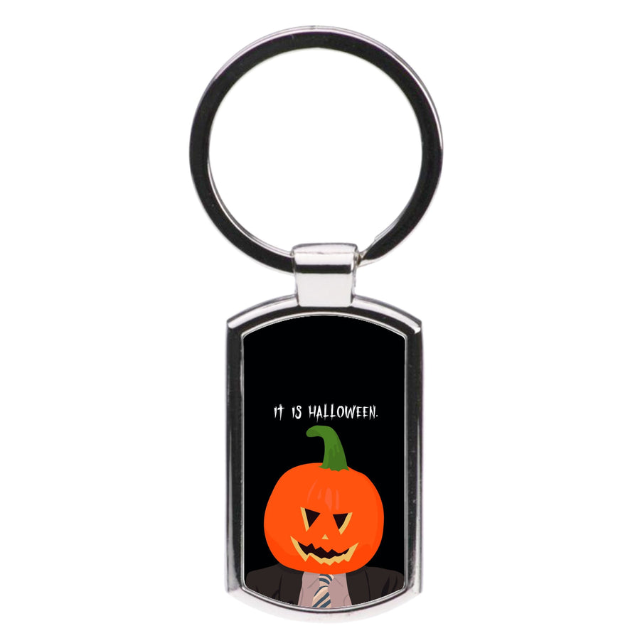 Pumpkin Dwight The Office - Halloween Specials Luxury Keyring