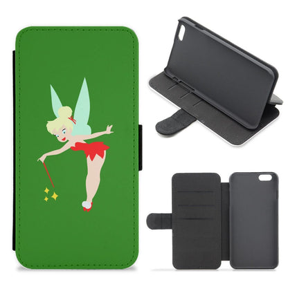 Christmas Tinkerbell Flip / Wallet Phone Case