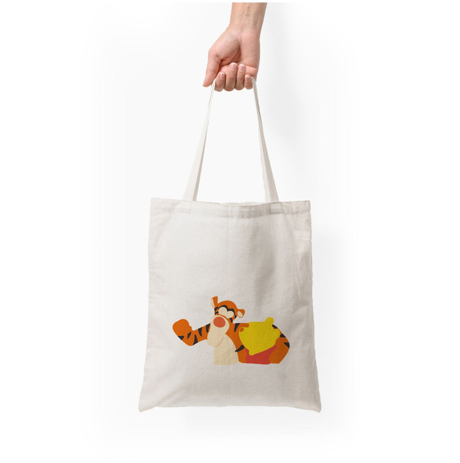 Tiget And Pooh - Winnie The Pooh Tote Bag