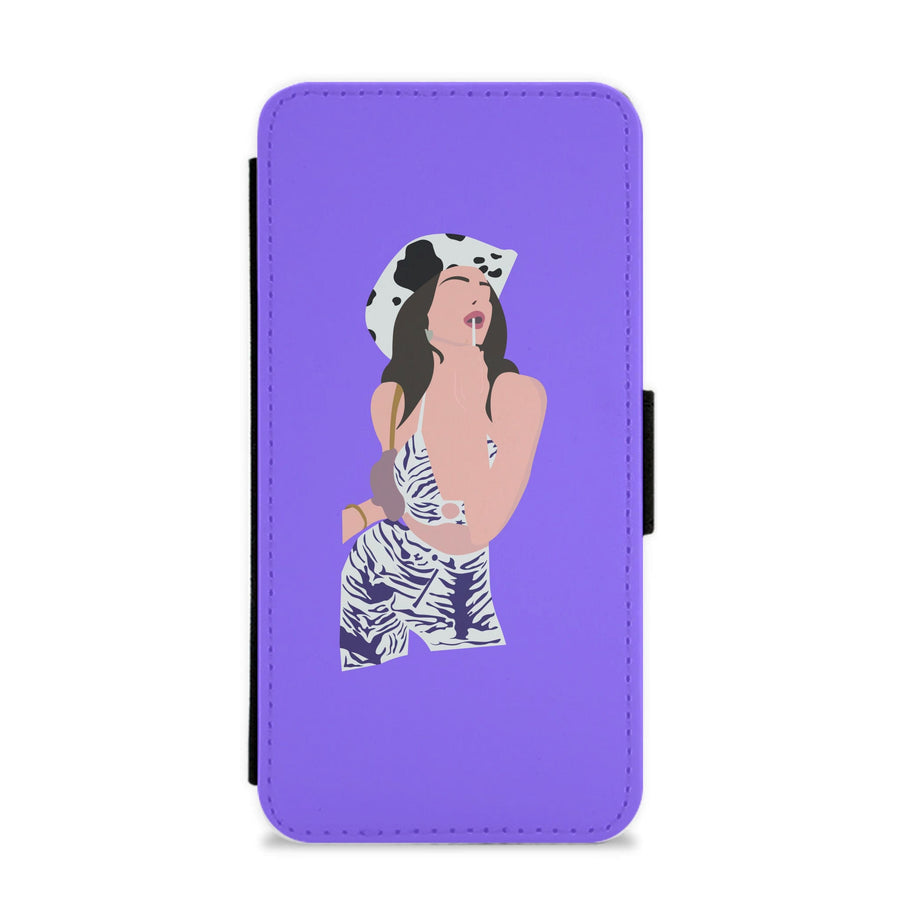 Cow print - Kendall Jenner Flip / Wallet Phone Case