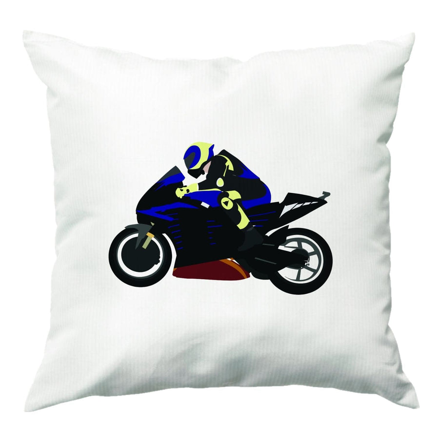 Purple Motorbike - Moto GP Cushion