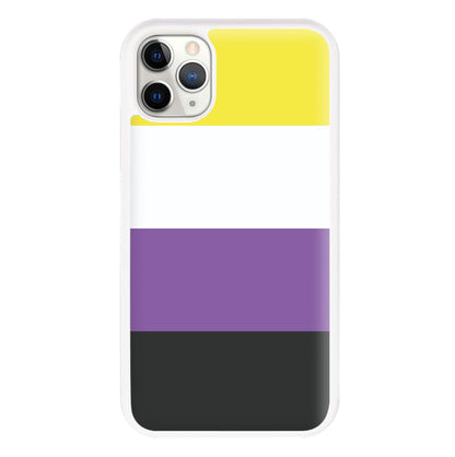 Non-Binary Flag - Pride Phone Case