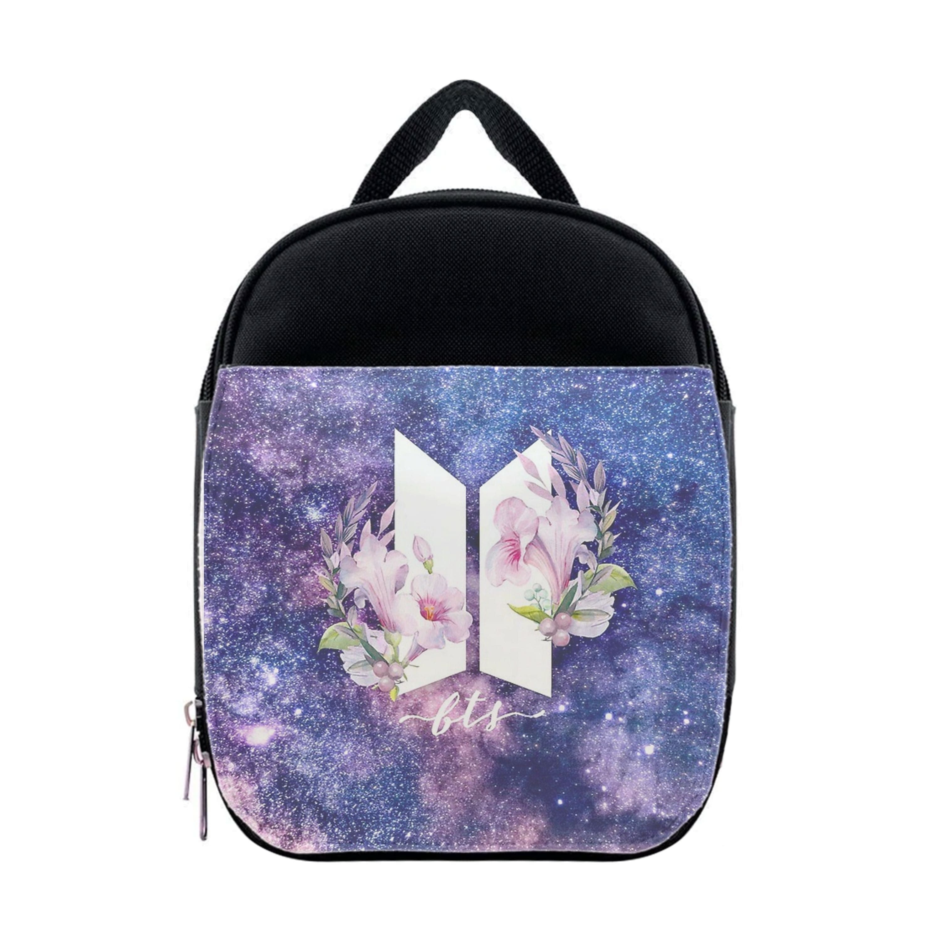 Galaxy Floral K-Pop Band Logo Lunchbox