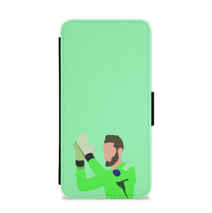 De Gea - Football Flip / Wallet Phone Case