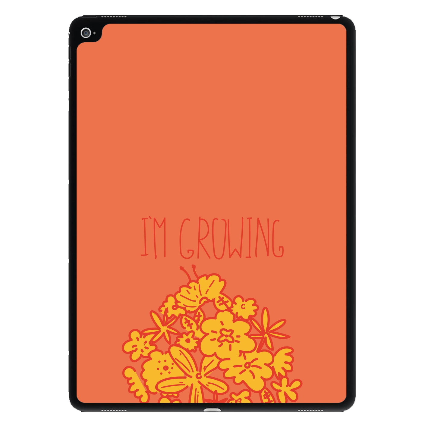 I'm Growing - Floral iPad Case