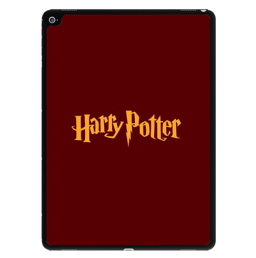 Game Typography - Hogwarts Legacy iPad Case