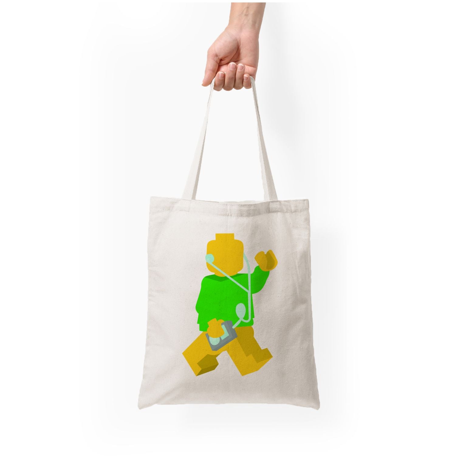 Jogger - Bricks Tote Bag