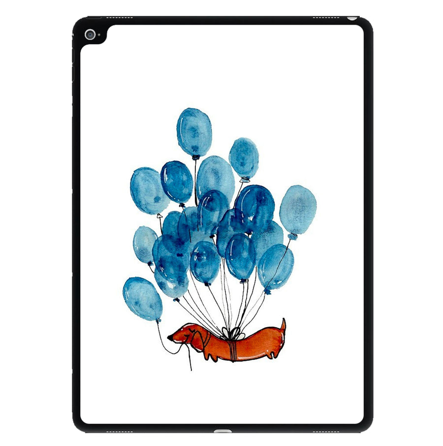 Dachshund And Balloons iPad Case