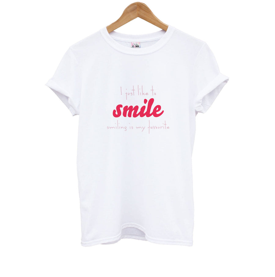 I Just Like To Smile - Elf Kids T-Shirt