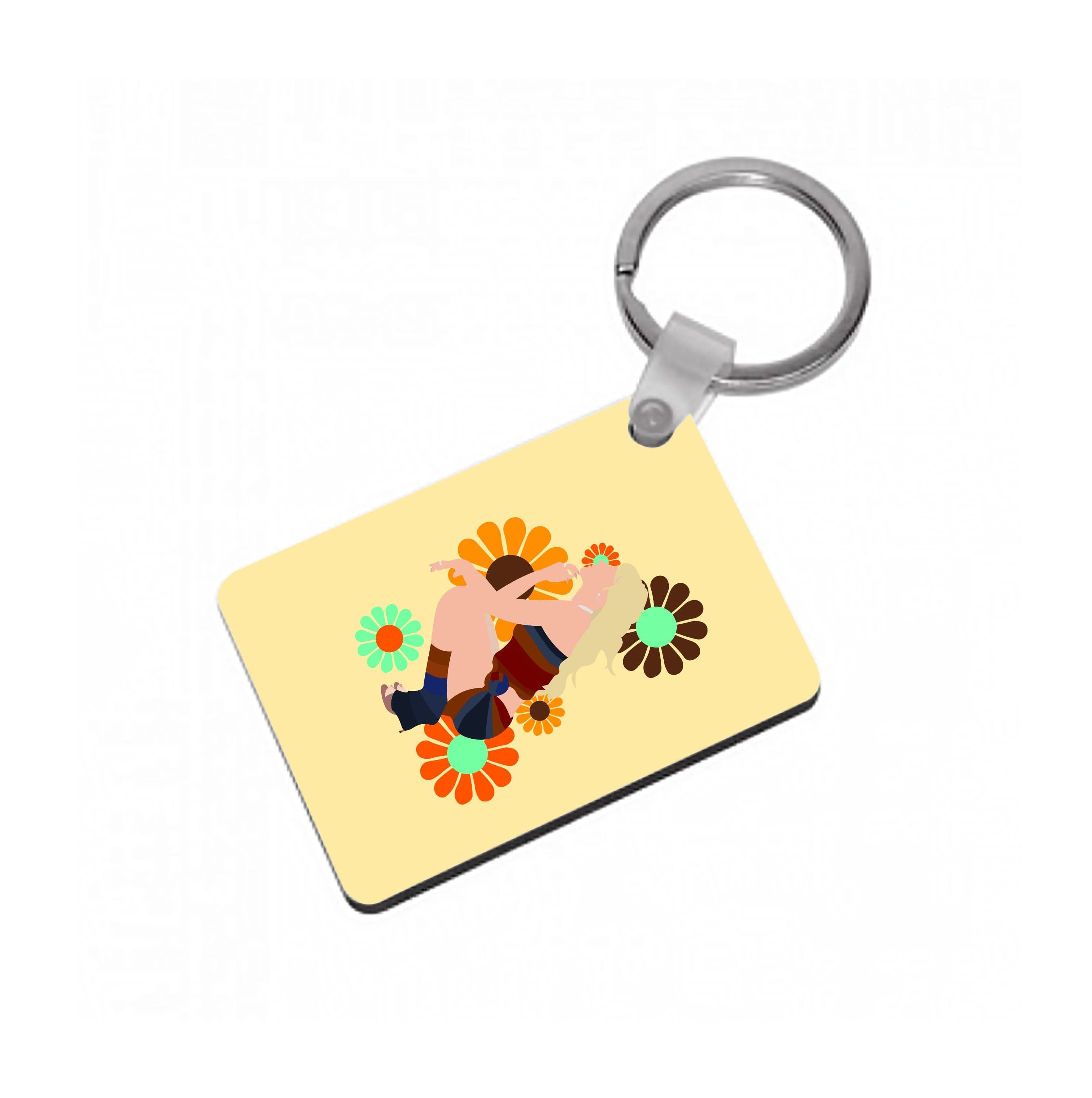 Floral Sabrina Keyring