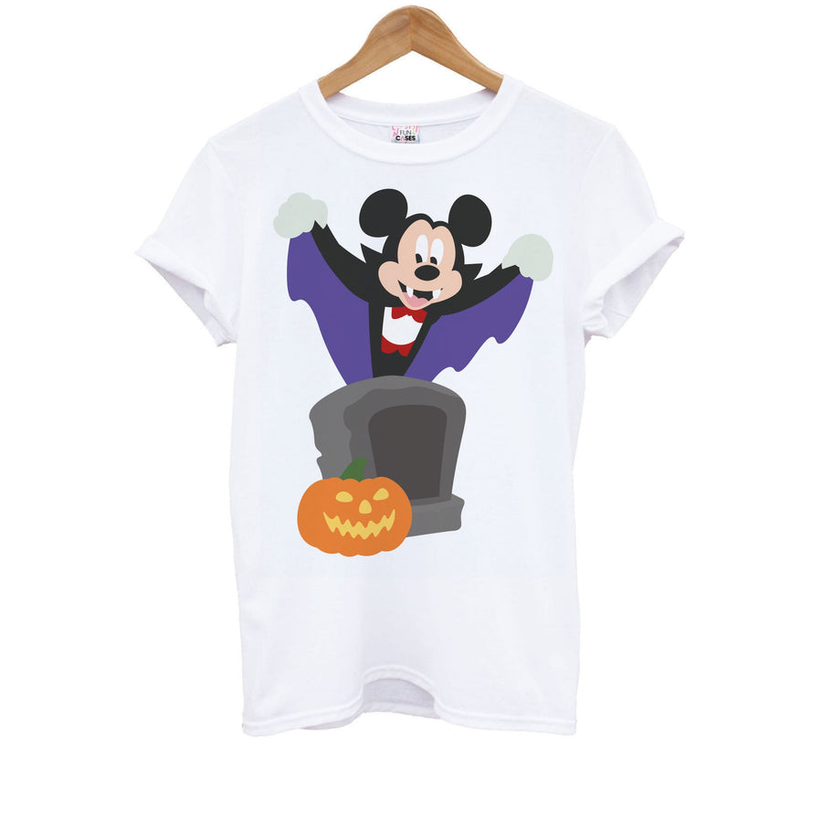 Vampire Mickey Mouse - Disney Halloween Kids T-Shirt