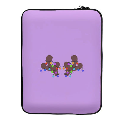 Reindeer Lights - Christmas Laptop Sleeve